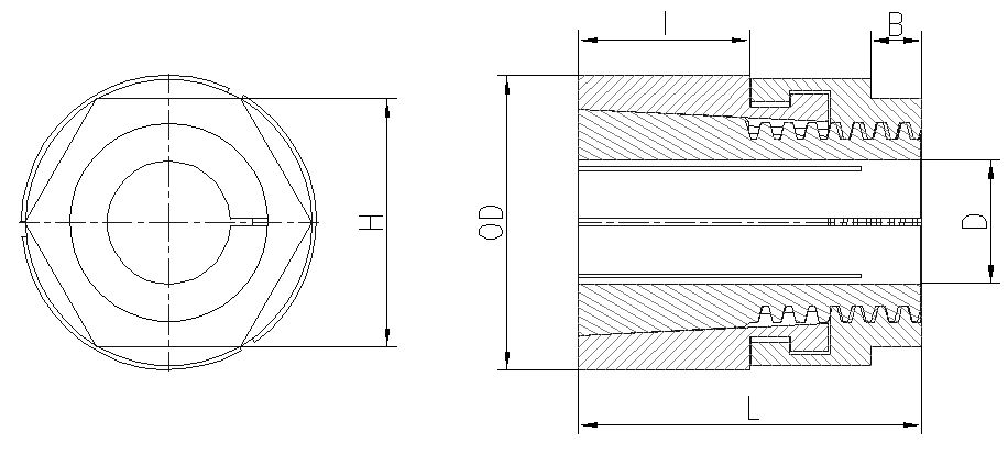 Carbon Steel Keyless Locking Devices