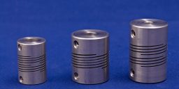 Stainless Steel Beam Coupling With Set Screw Fixing